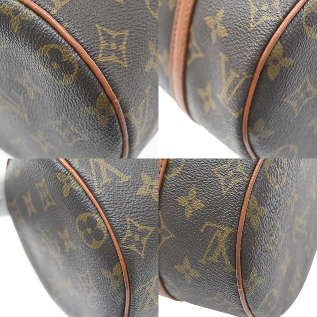Louis Vuitton Papillon Monogram, Brown, Canvas, Handbag