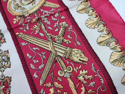 Hermes Carré 90 Silk multicolor, Multicolour, Silk, Scarf