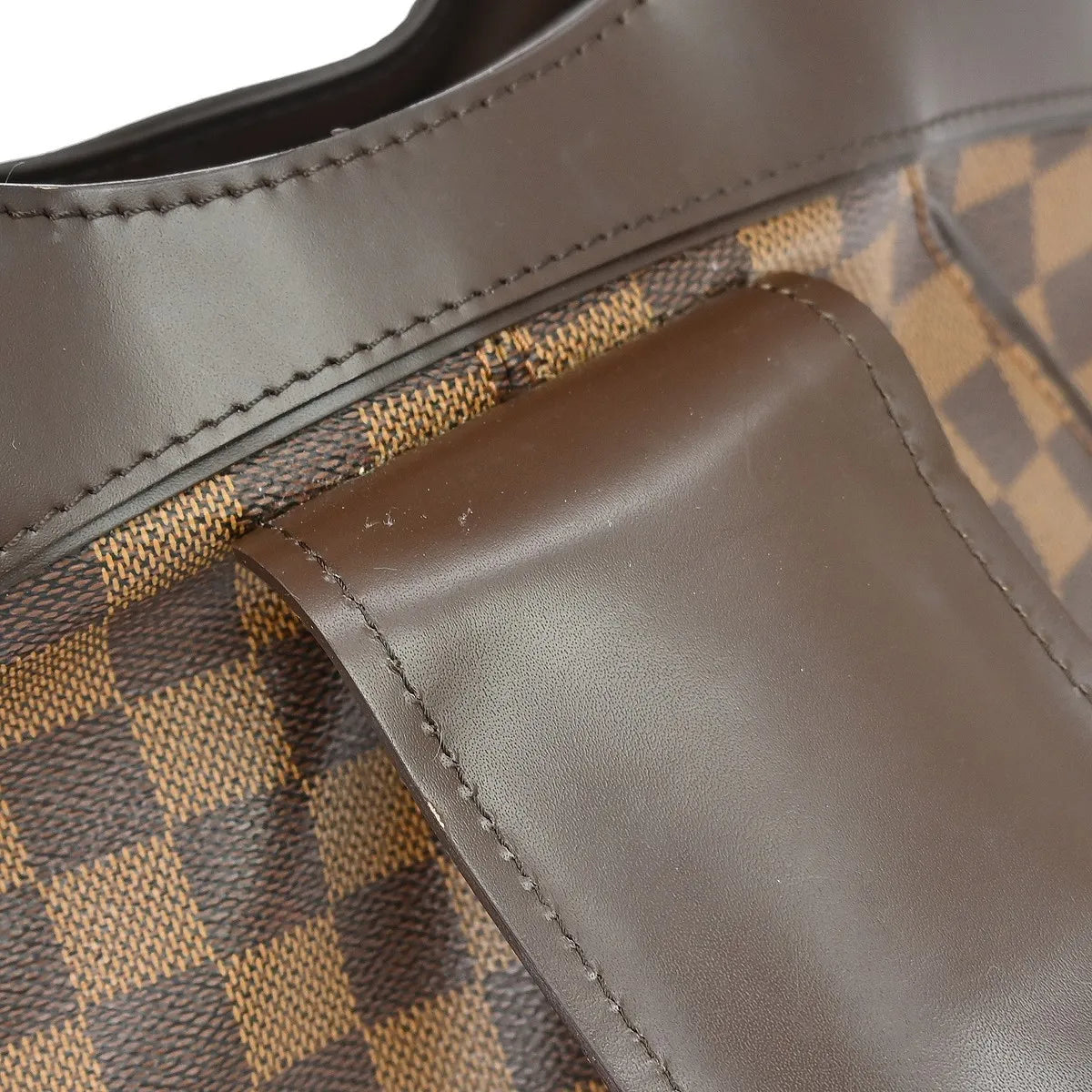 Louis Vuitton Sistina Damier, Brown, Canvas, Shoulder Bag