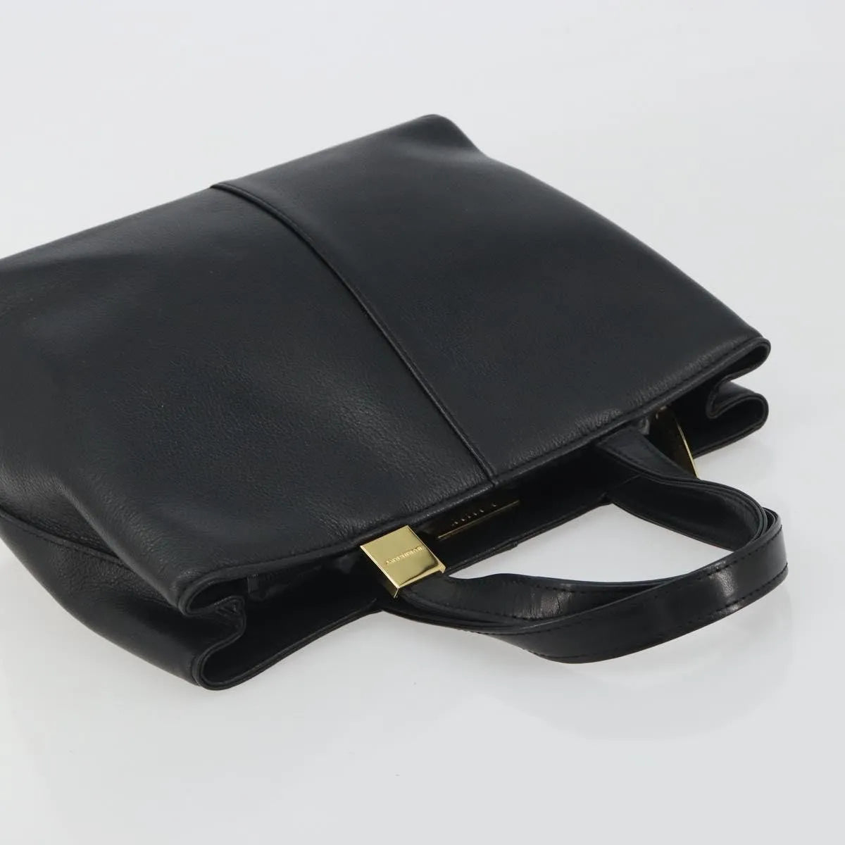 Burberry Vintage Leather, Black, Leather, Handbag