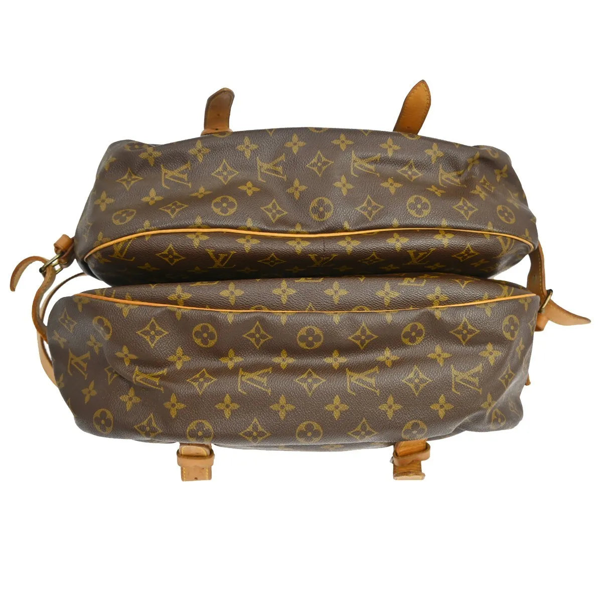Louis Vuitton Saumur Monogram Canvas, Brown, Canvas, Shoulder Bag