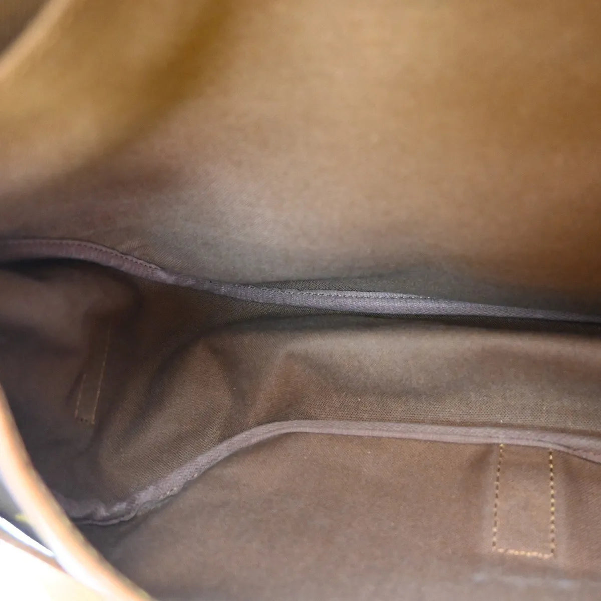 Louis Vuitton Saumur Monogram Canvas, Brown, Canvas, Shoulder Bag