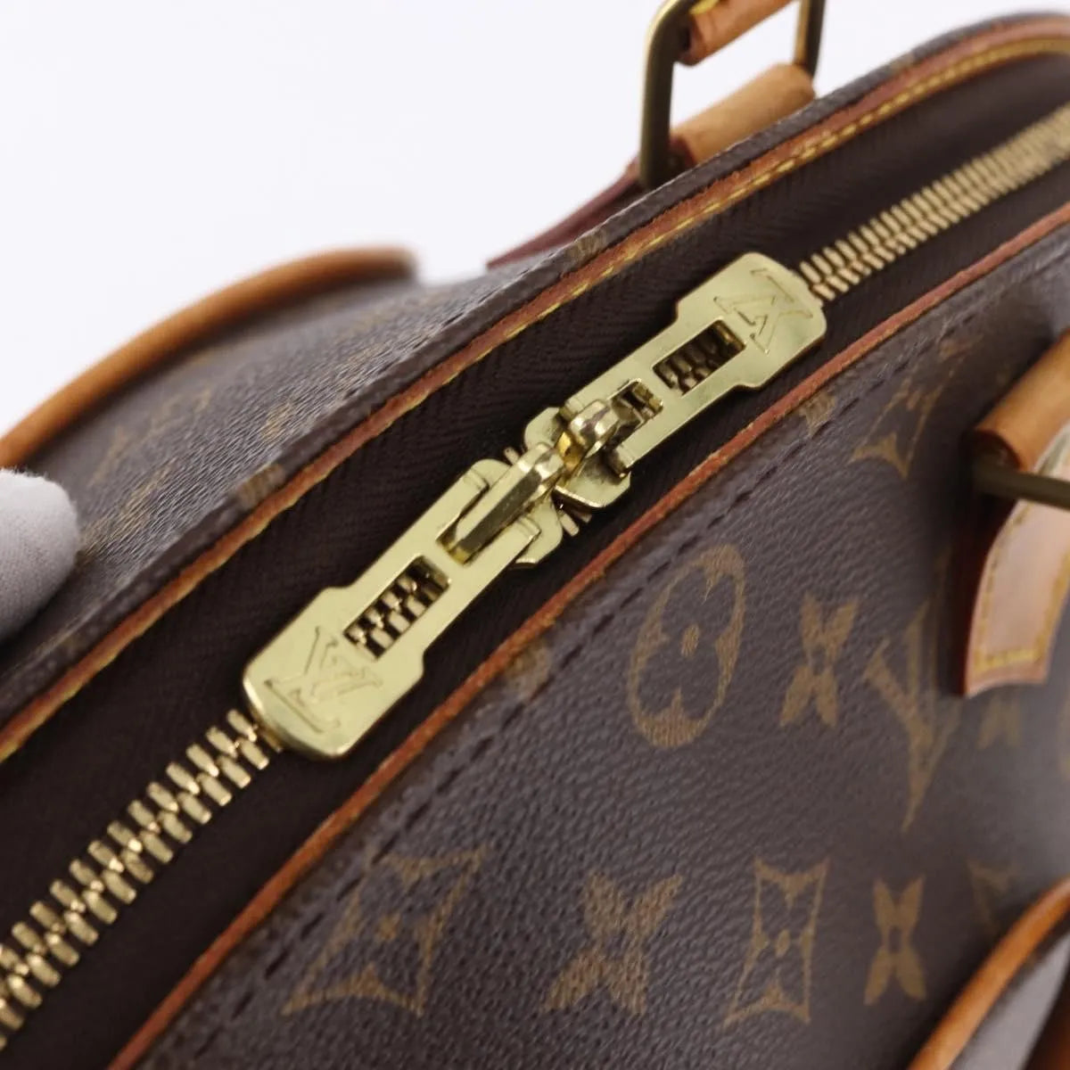 Louis Vuitton Ellipse Monogram, Brown, Canvas, Handbag
