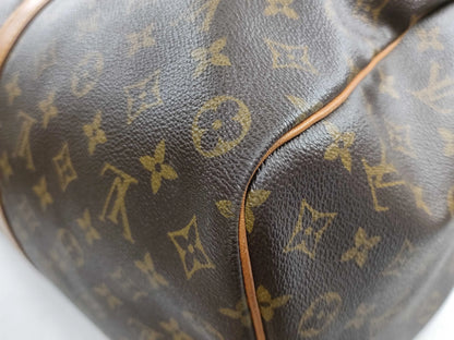 Louis Vuitton Keepall Monogram Canvas, Brown, Canvas, Travel Bag