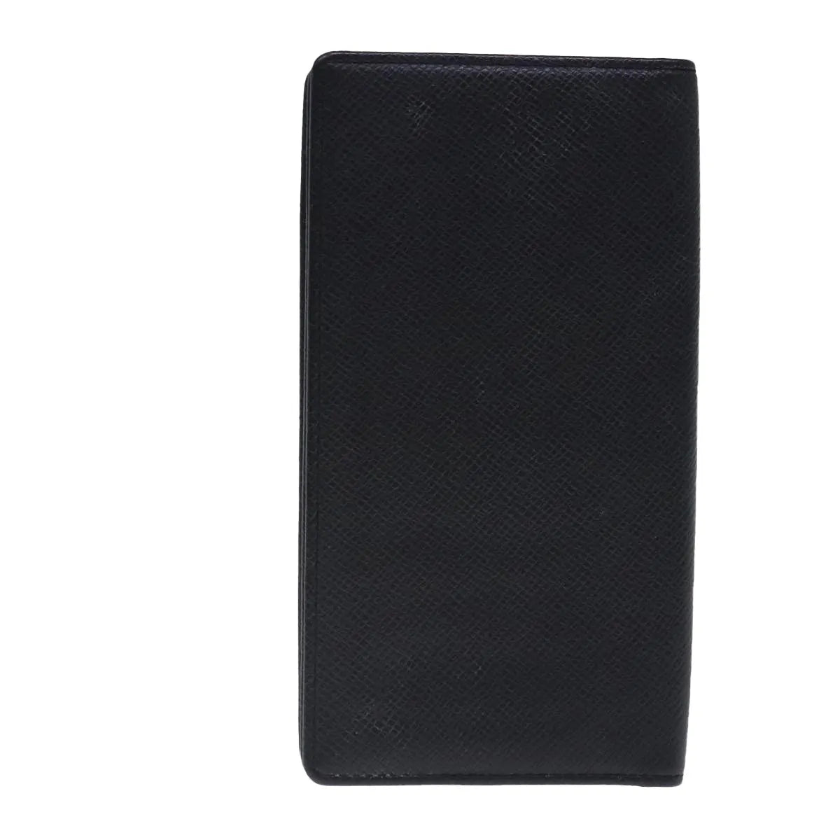 Louis Vuitton Porte Cartes Taiga Leather, Gray, Leather, Wallet