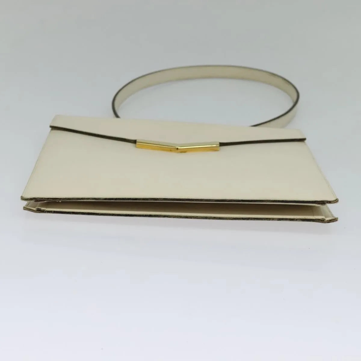 Christian Dior Vintage Leather, Beige, Leather, Shoulder Bag
