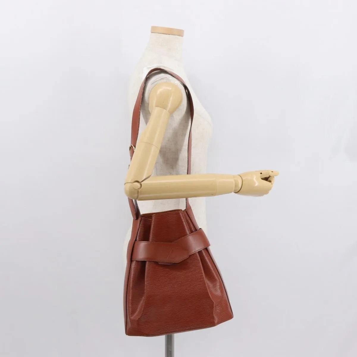Louis Vuitton Vintage Sac d'Epaule Epi Leather, Brown, Leather, Shoulder Bag