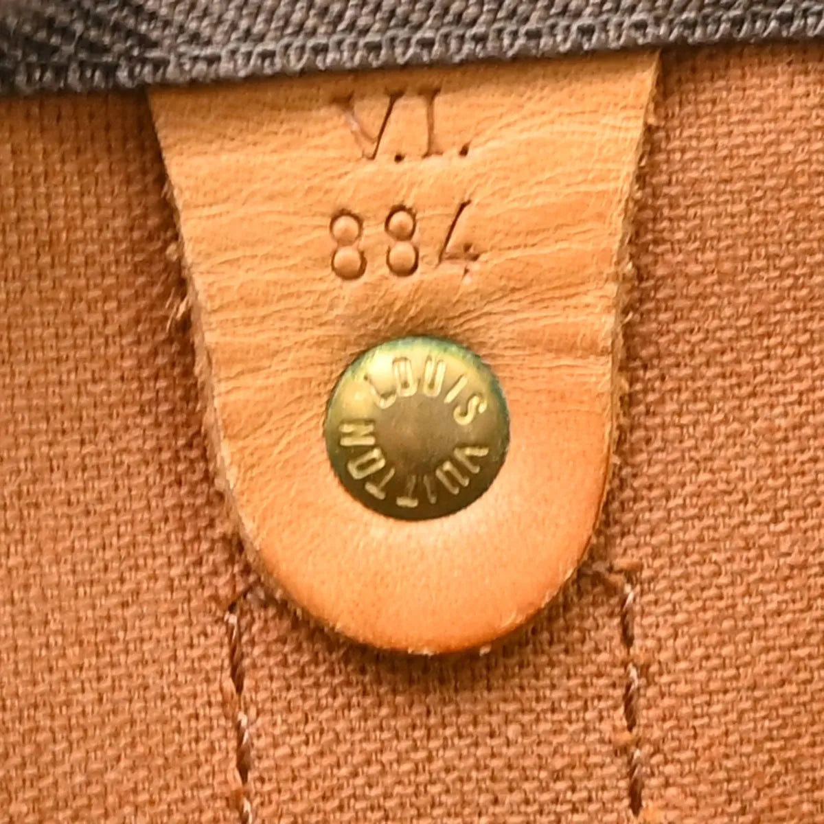 Louis Vuitton Keepall Monogram, Brown, Canvas, Travel Bag