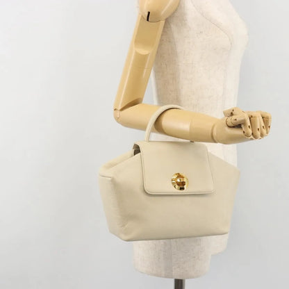 Givenchy Vintage Leather, White, Leather, Handbag