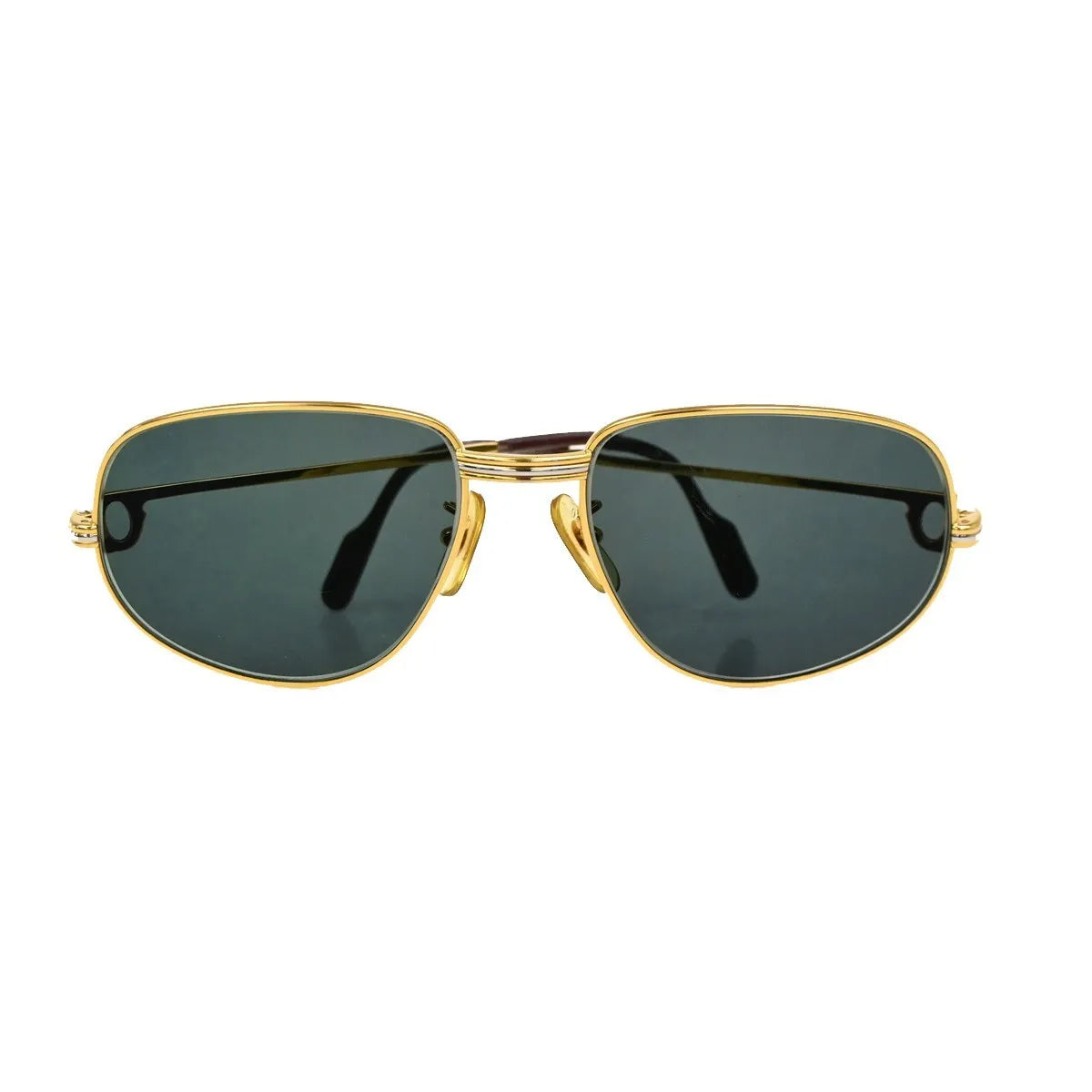 Cartier Romance Metal, Gold, Metal, Sunglasses