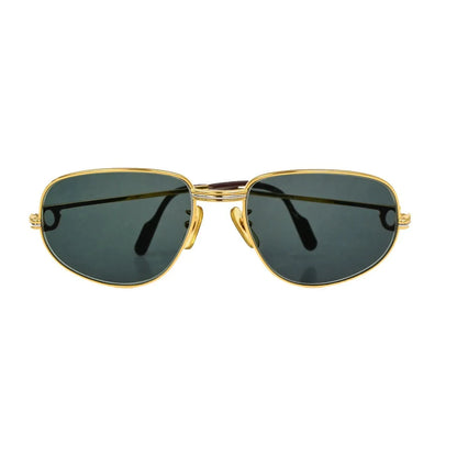 Cartier Romance Metal, Gold, Metal, Sunglasses