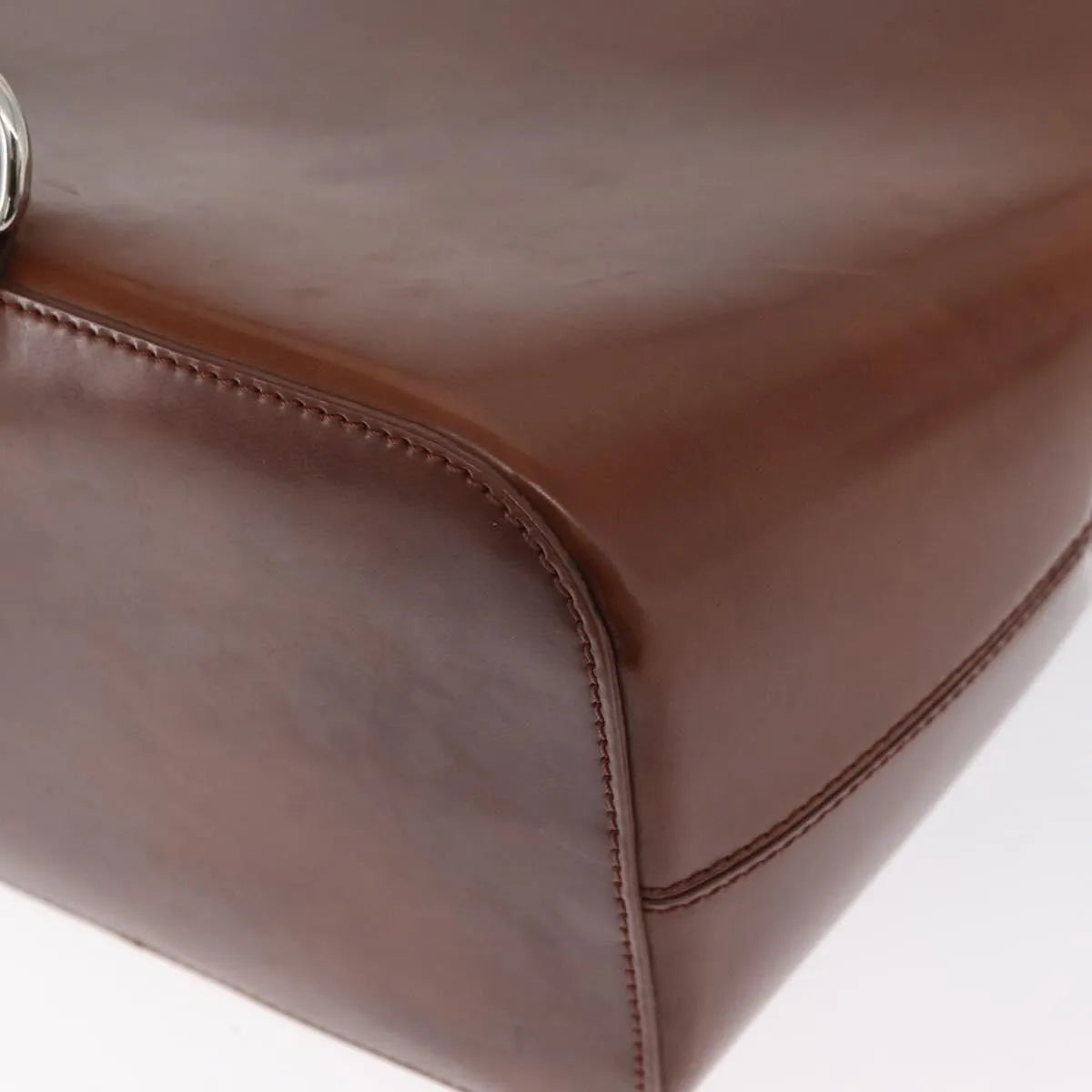 cartier Panthère Shoulder Patent leather, Brown, Leather, Shoulder Bag