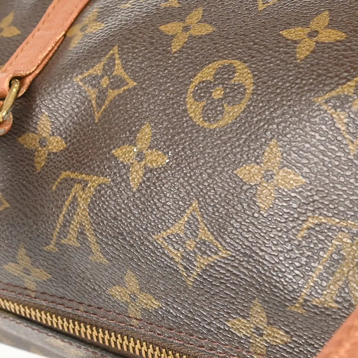 Louis Vuitton Papillon Monogram Canvas, Brown, Canvas, Handbag