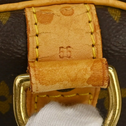 Louis Vuitton Keepall Bandoulière Monogram, Brown, Canvas, Travel Bag
