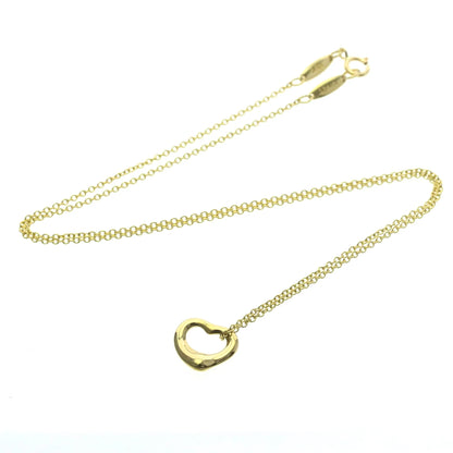 Tiffany & Co. Elsa Peretti Open Heart Pendant 18K Yellow Gold, Gold, Yellow Gold, Necklace