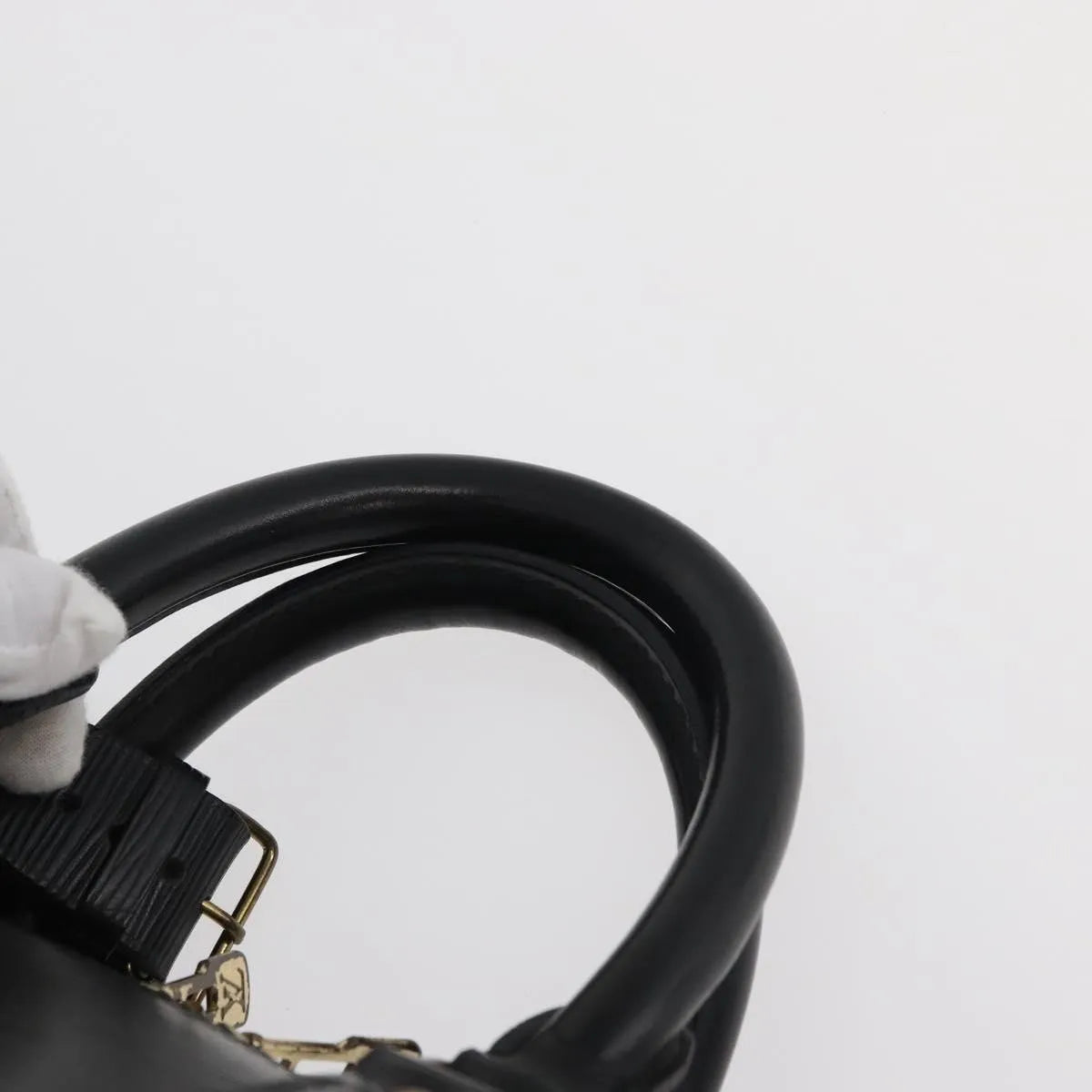 Louis Vuitton Keepall Epi Leather, Black, Leather, Travel Bag