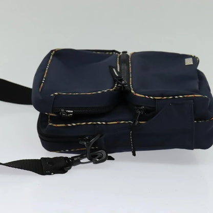 Burberry Vintage Nylon, Navy, Nylon, Shoulder Bag