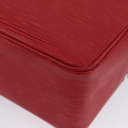 Louis Vuitton Trousse Toiletry Monogram Canvas, Red, Leather, Clutch