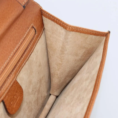 Gucci Vintage clutch Leather, Brown, Leather, Clutch