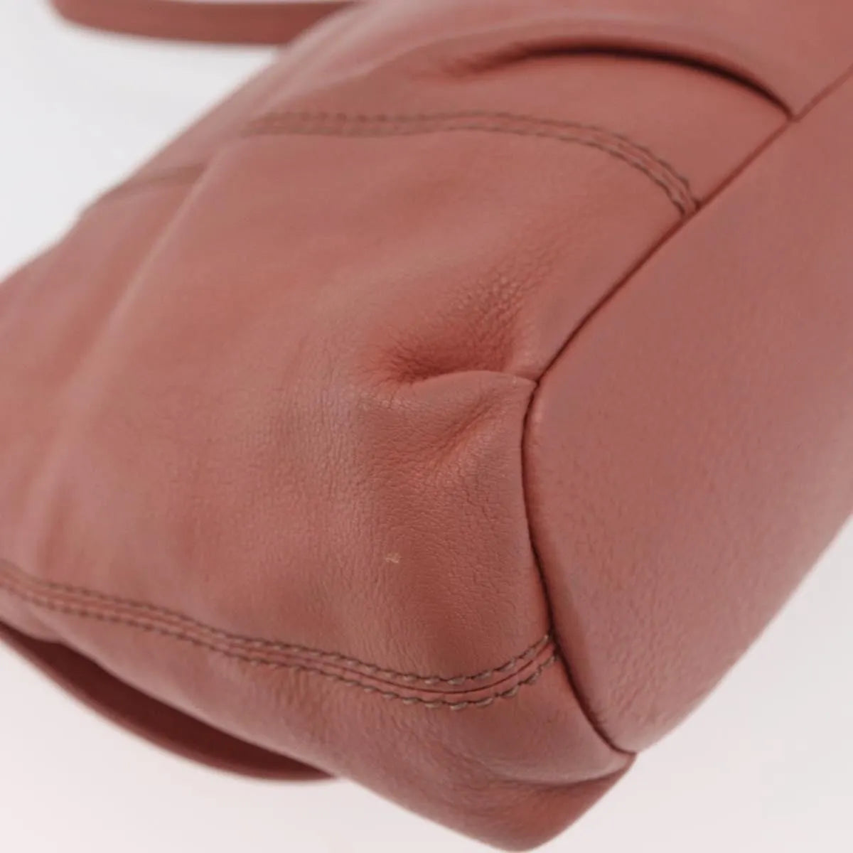 Burberry Blue Label Nylon, Pink, Leather, Shoulder Bag