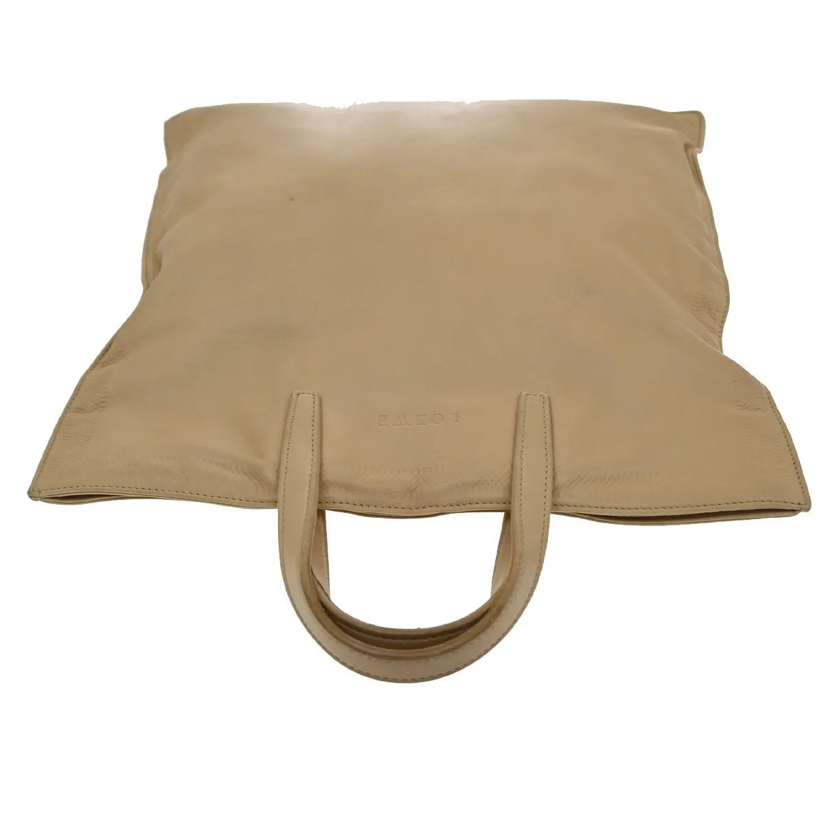 Loewe Vintage Leather, Beige, Leather, Tote Bag