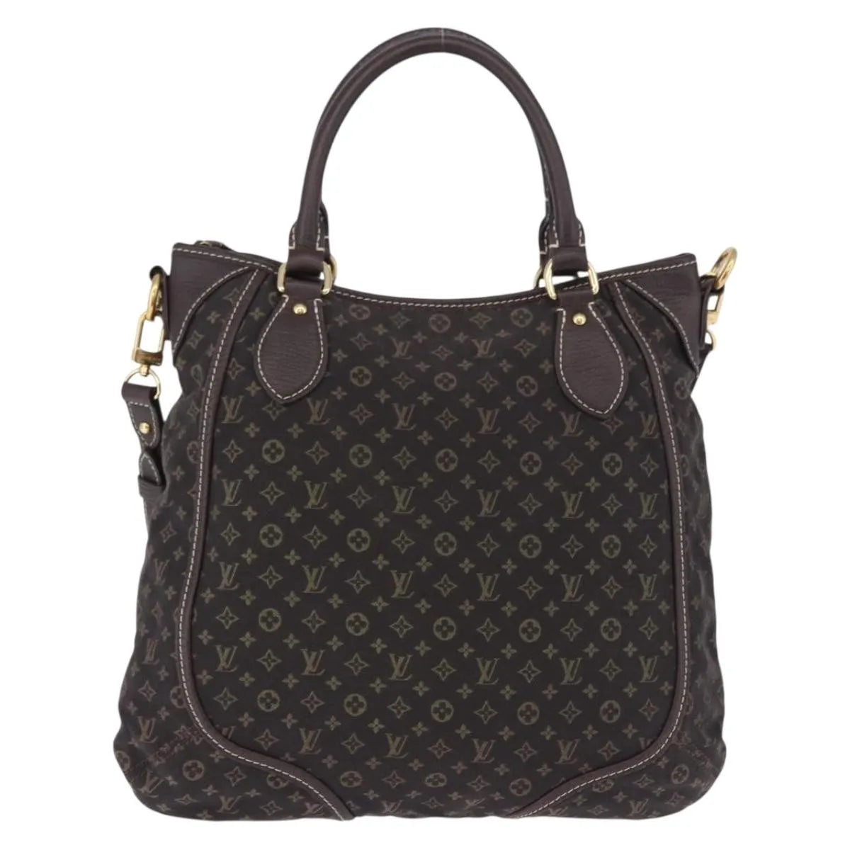 Louis Vuitton Angele Mini Lin, Brown, Canvas, Handbag