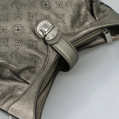 Louis Vuitton Mahina Monogram leather, Metallic, Canvas, Shoulder Bag