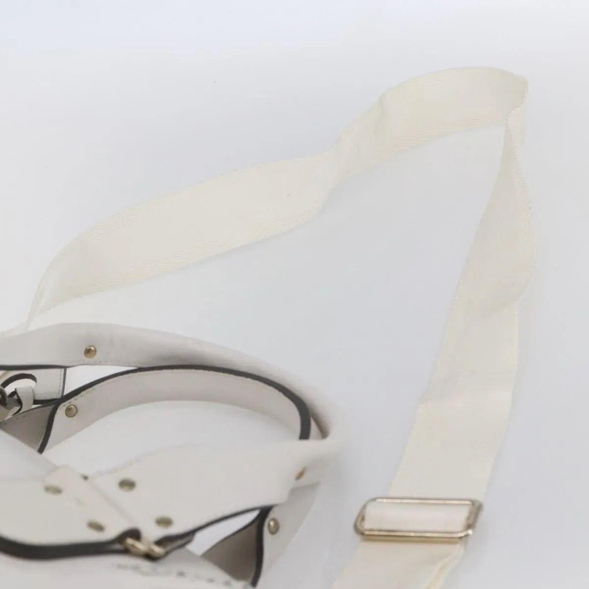 Chloe Vintage Leather, White, Leather, Shoulder Bag