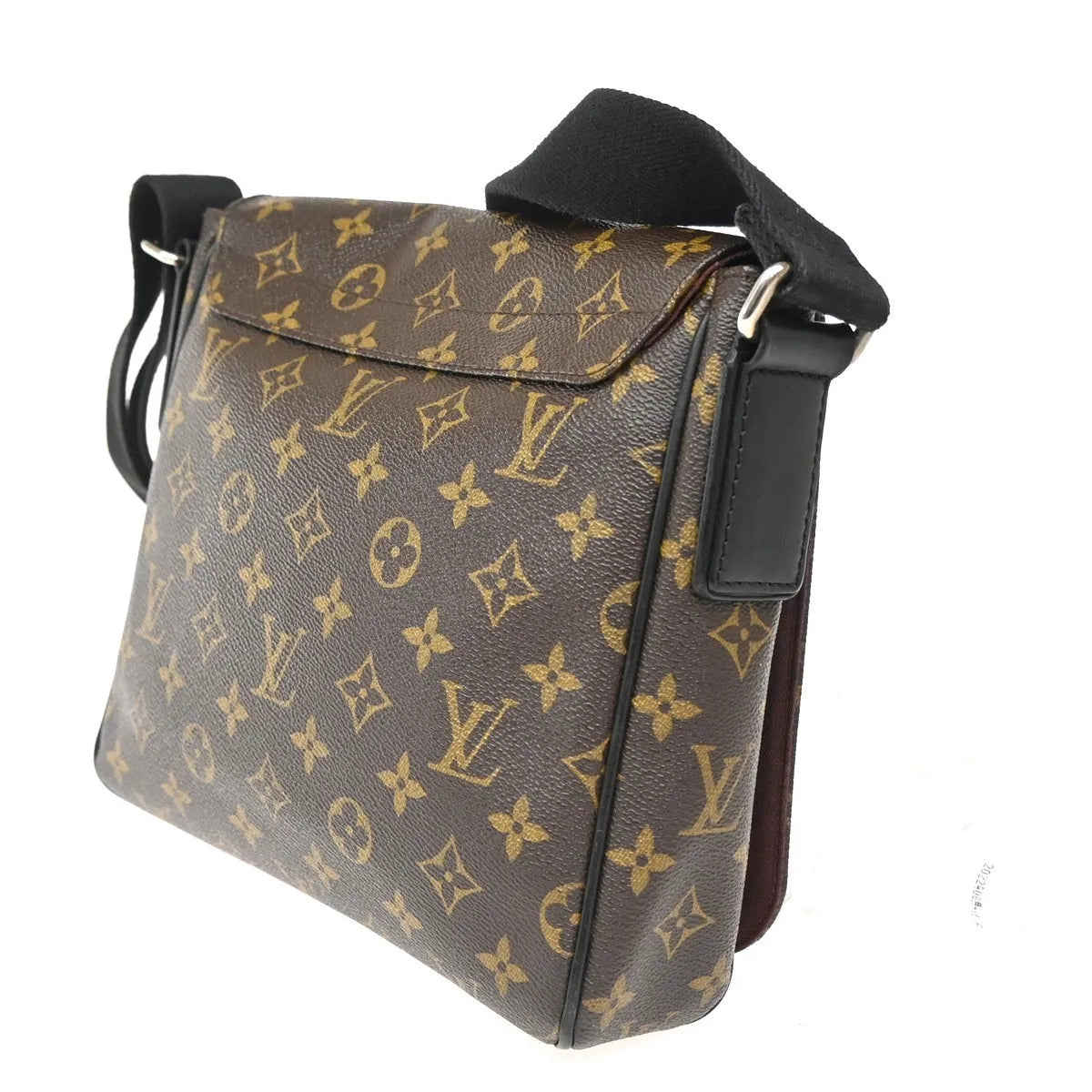 Louis Vuitton District Messenger Macassar Monogram Canvas, Brown, Canvas, Shoulder Bag