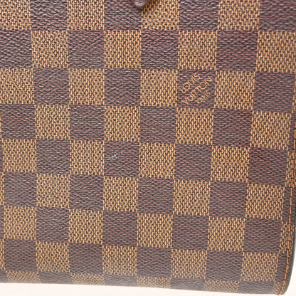 Louis Vuitton Triana Damier, Brown, Canvas, Handbag