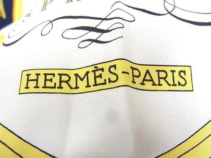 Hermes Carré 90 Silk multicolor, Navy, Silk, Scarf