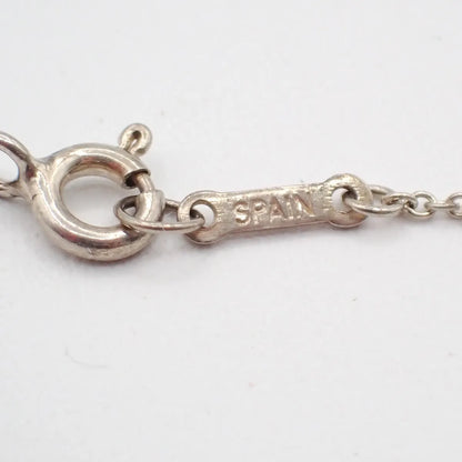 Tiffany & Co. Elsa Peretti Open Heart Pendant Sterling Silver, Silver, Silver, Necklace