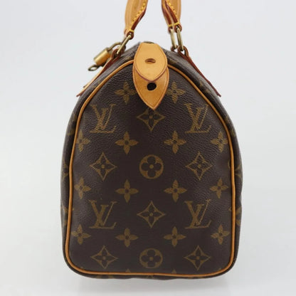 Louis Vuitton Speedy Monogram Canvas, Neutral, Canvas, Handbag