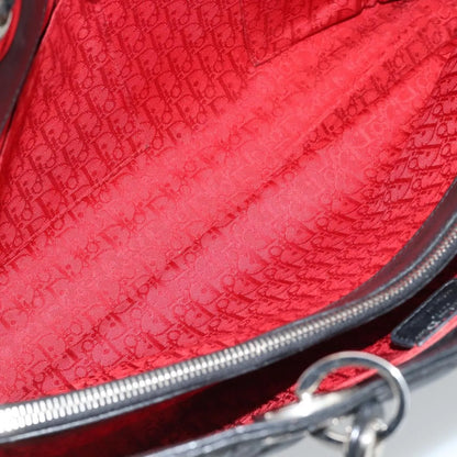 Christian Dior Vintage Lady Dior Tote Cannage Quilt Lambskin, Black, Leather, Tote Bag