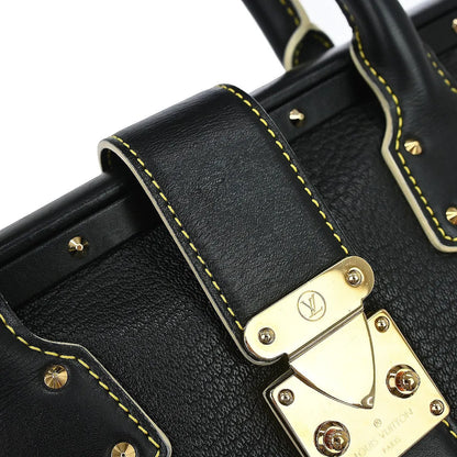 Louis Vuitton Suhali L'Ingenieux Leather, Black, Leather, Handbag