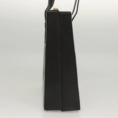 Celine Vintage Leather, Black, Leather, Shoulder Bag