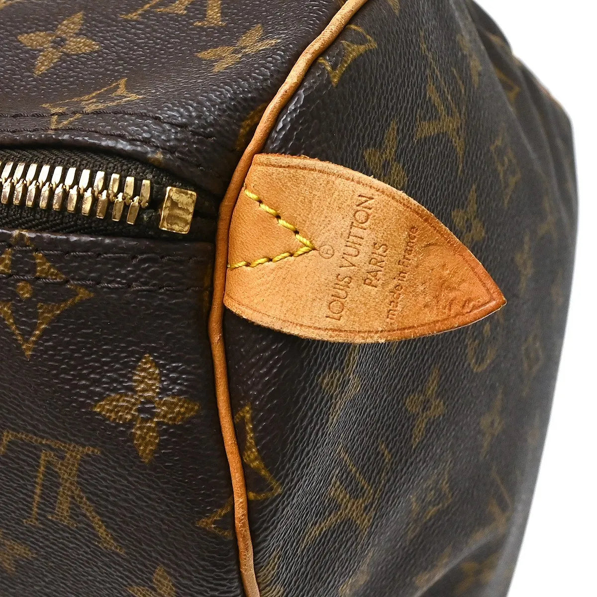 Louis Vuitton Keepall Monogram, Brown, Canvas, Travel Bag