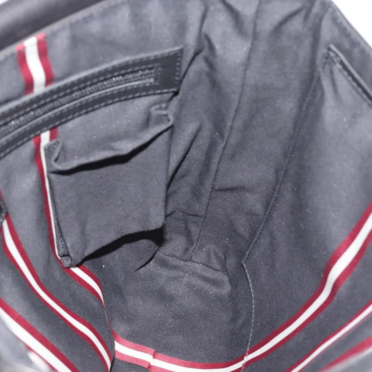 Bally Vintage Leather, Black, Leather, Shoulder Bag