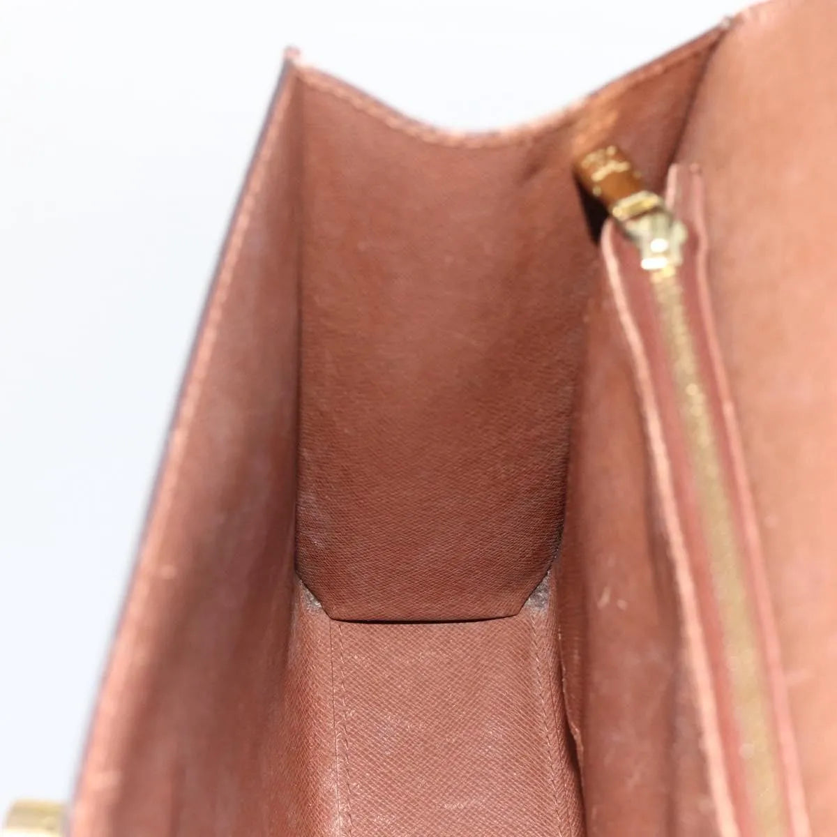 Louis Vuitton Malesherbes Monogram Canvas, Brown, Canvas, Handbag