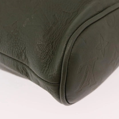 Louis Vuitton Chalk Sling Monogram Shadow Leather, Green, Canvas, Shoulder Bag