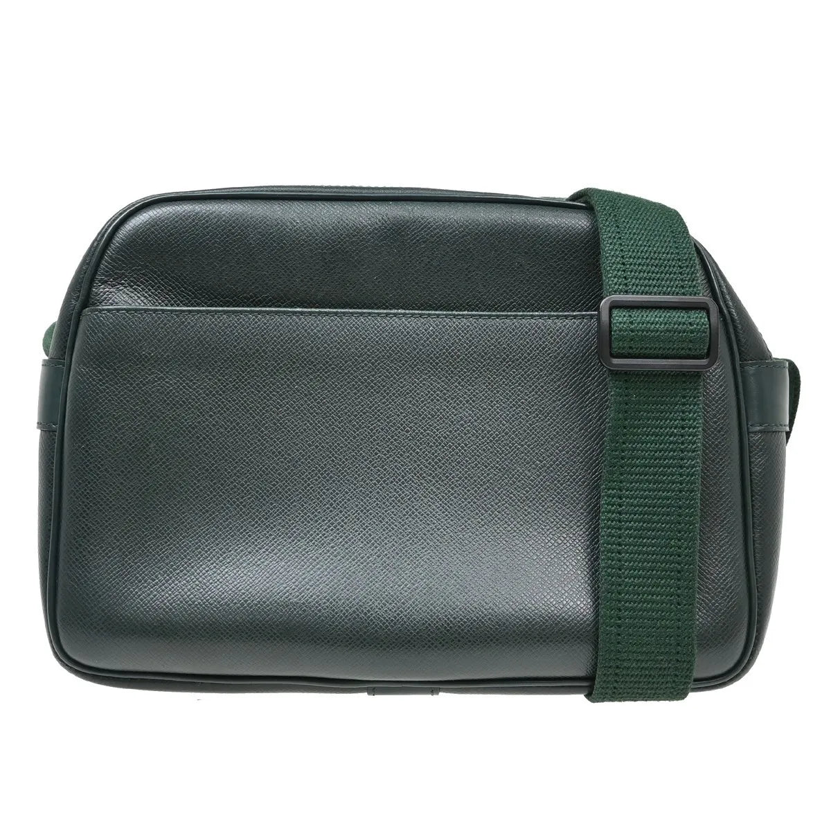 Louis Vuitton Reporter Taiga Leather, Green, Leather, Shoulder Bag