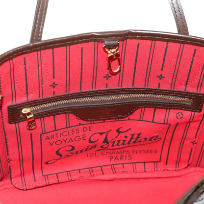 Louis Vuitton Neverfull Tote Damier, Brown, Canvas, Tote Bag