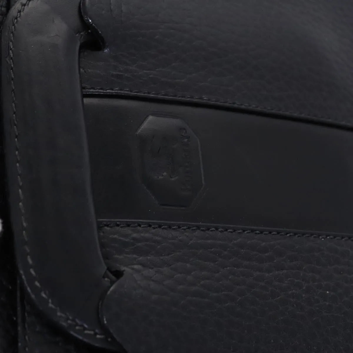 Burberry Vintage Leather, Black, Leather, Briefcase