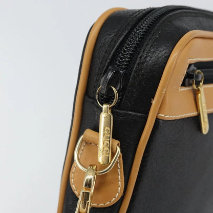 Gucci Vintage clutch Leather, Black, Leather, Clutch