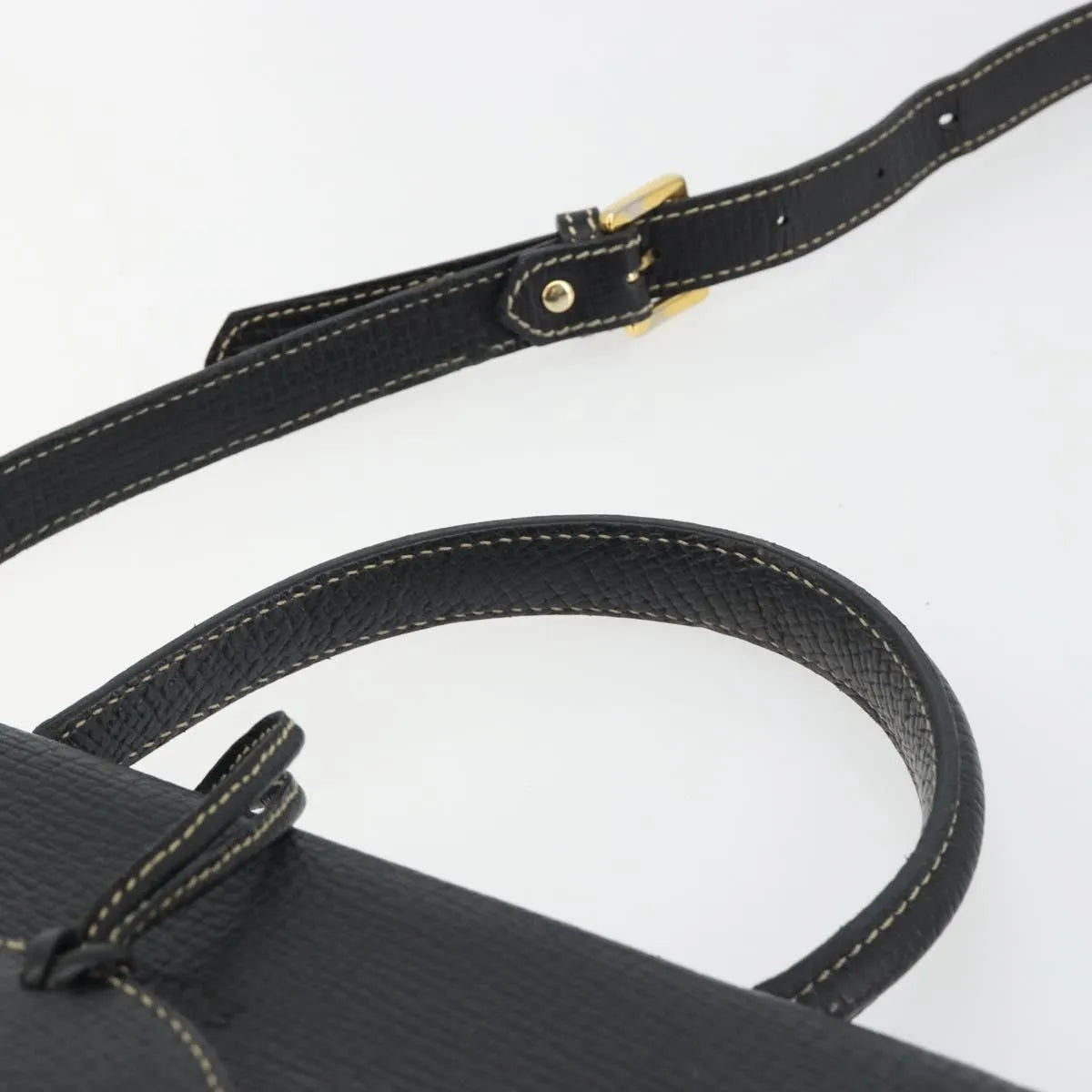 Loewe Barcelona Top handle Leather, Black, Leather, Handbag