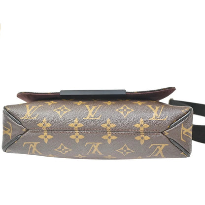 Louis Vuitton District Messenger Macassar Monogram Canvas, Brown, Canvas, Shoulder Bag