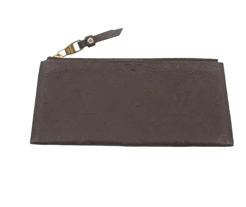 Louis Vuitton Sarah Wallet NM Monogram Empreinte Leather, Brown, Leather, Wallet