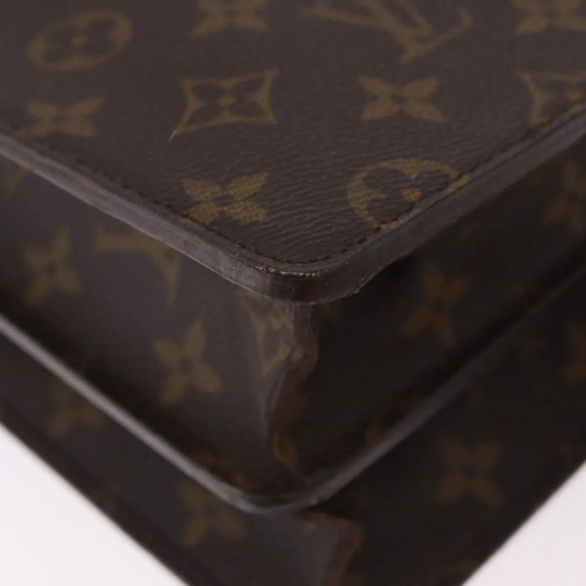 Louis Vuitton Serviette Conseiller Monogram Canvas, Brown, Canvas, Briefcase