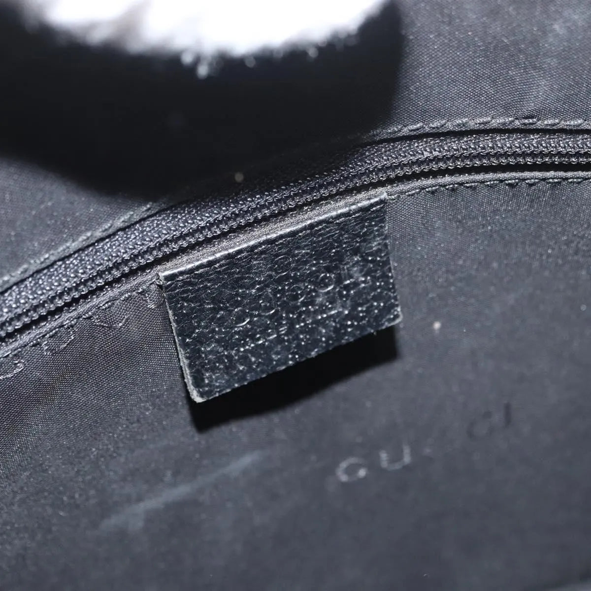 Gucci Jackie Tote Guccissima Leather, Black, Leather, Handbag