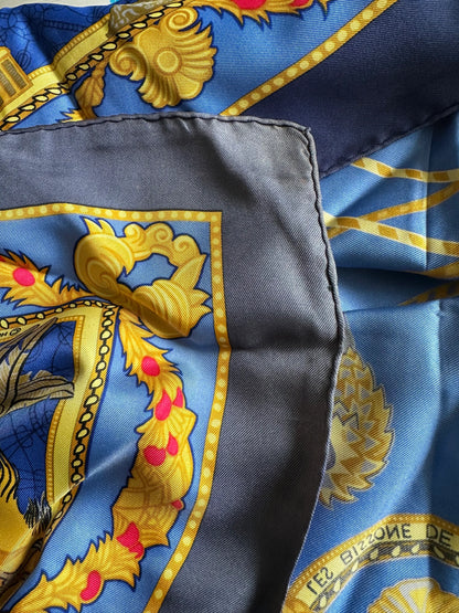 Hermes Carré 90 Silk multicolor, Multicolour, Silk, Scarf